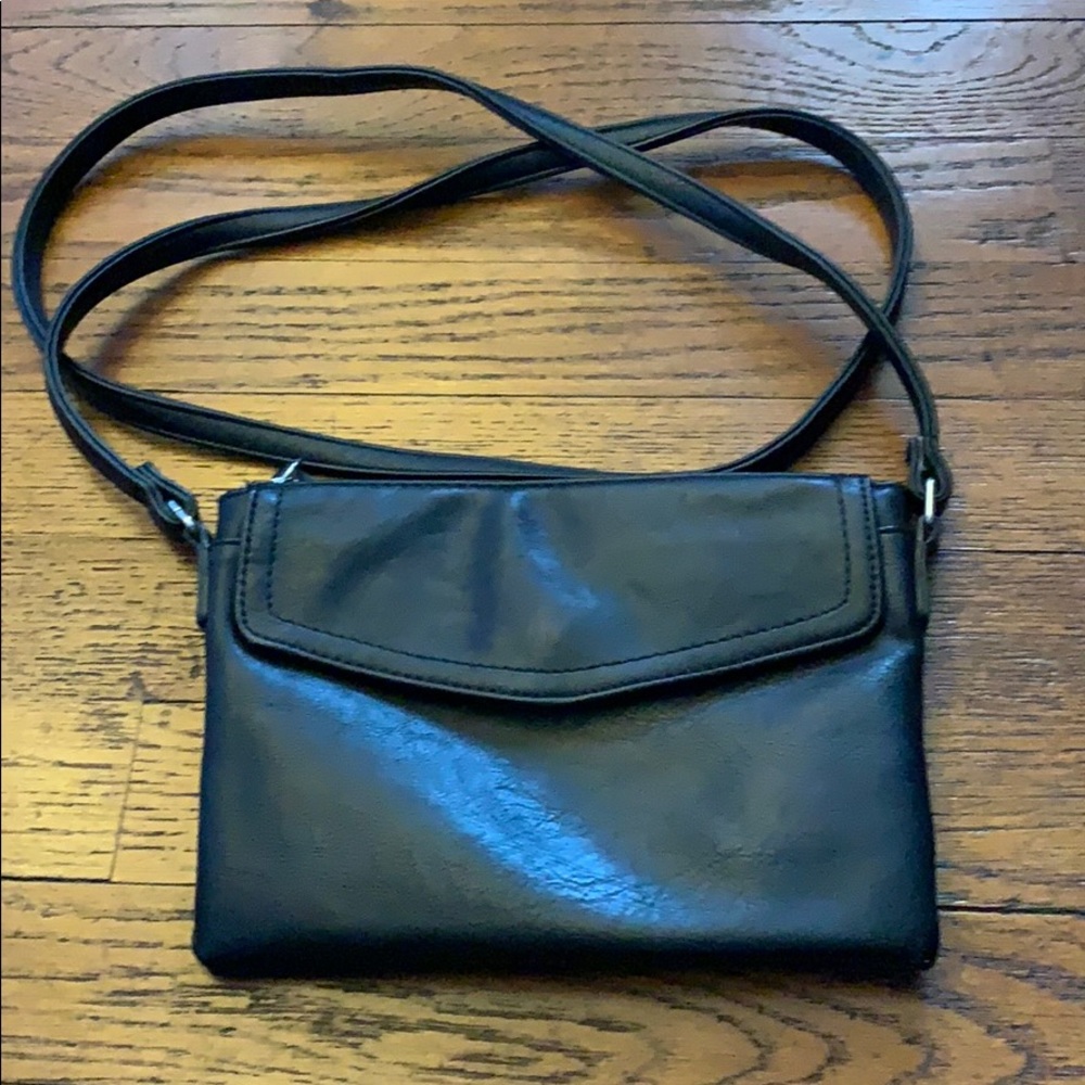 Black crossbody bag